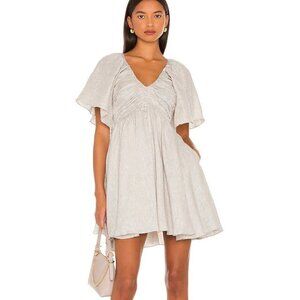 Joslin Studio Irma Linen Mini Dress size 4 NWT